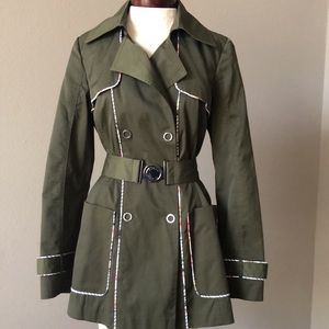 Guess double breasted rain coat